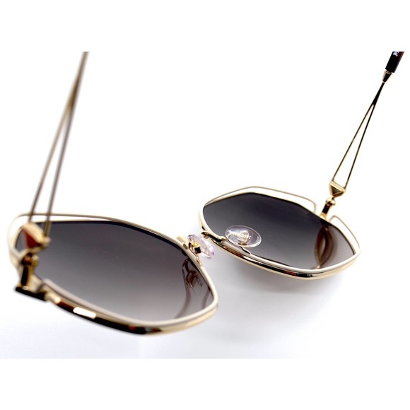 MISSONI MIS 0075/S Y3R GOLD IVORY BROWN GRADIENT AUTHENTIC SUNGLASSES - Picture 12 of 13